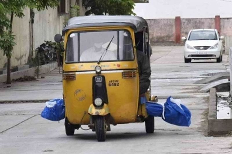Cabs, autos, trucks go off roads in Hyderabad