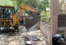 Anti-encroachment drive begins in Delhi's Janakpuri, Dwarka