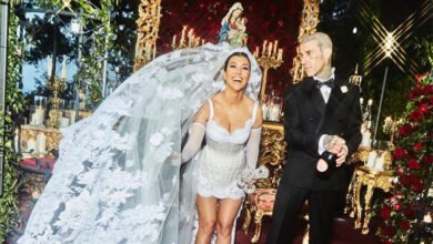 Kourtney Kardashian & Travis Barker marry in Portofino, Italy