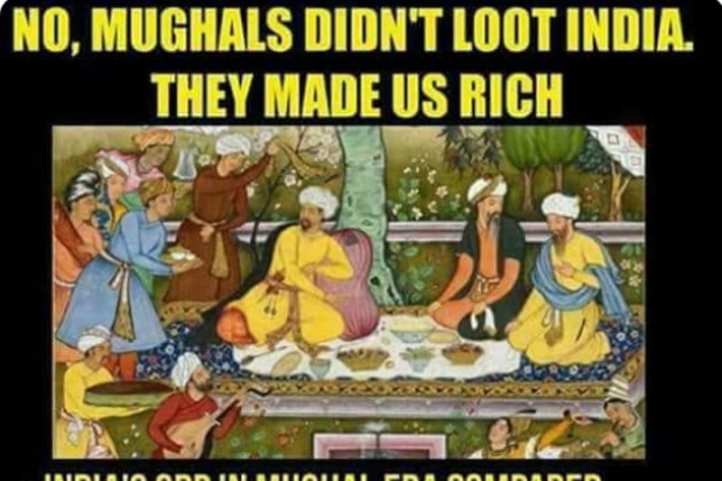 Did Mughals loot India or made us rich? Mughals trending on twitter
