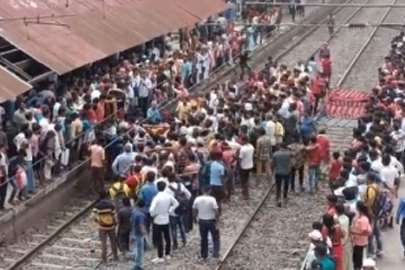 Several trains cancelled, diverted on Patna-Kolkata route after protests on tracks in Bihar