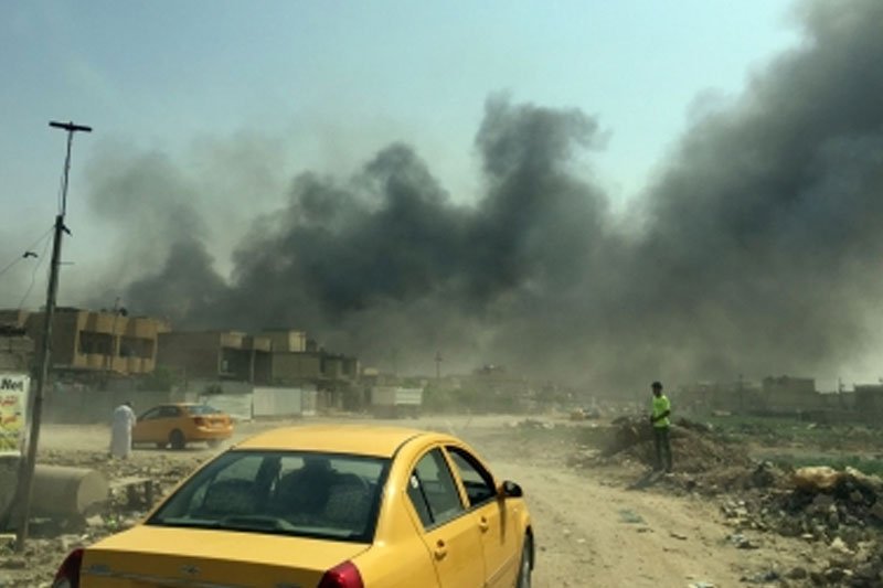 6 rockets land near town in northern Iraq