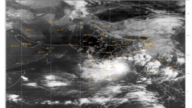 Severe Cyclonic Storm Asani brings rain along Andhra coast