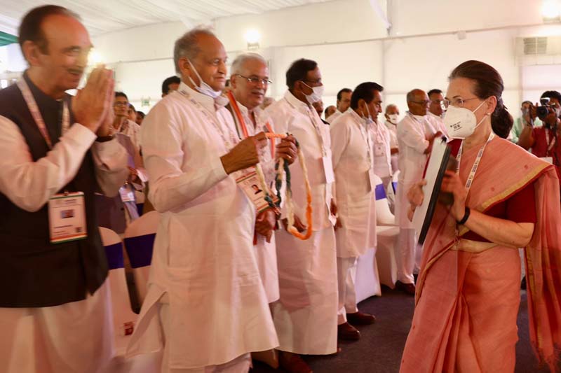 'Chintan Shivir' about national issues, meaningful self-introspection: Sonia