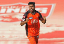 Umran breaks Bumrah's record, becomes youngest Indian bowler to pick 20 wickets in an IPL season