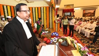 Justice Ujjal Bhuyan takes oath as Telangana HC Chief Justice