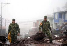 Landslide in Colombia kills 8 people