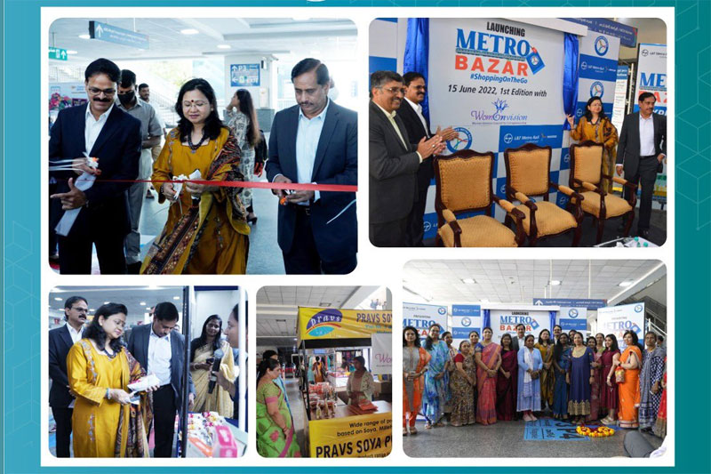 METRO BAZAR 1 HMRL unveils first "Metro Bazar"