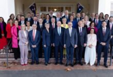 New Australian government ministry sworn in