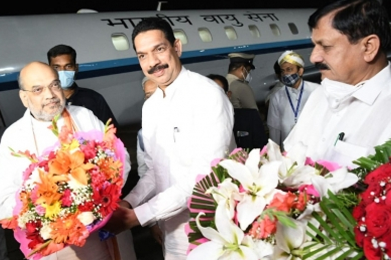 Amit Shah in K'taka to discuss hostility of BJP workers, cabinet expansion