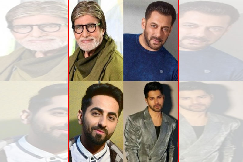 From Big B, Salman to Ayushmann and Varun, coming months will be a test of star power