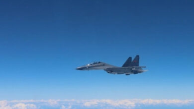 China extends military exercises around Taiwan