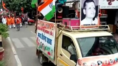 Hindu Mahasabha's rally with Godse picture goes viral