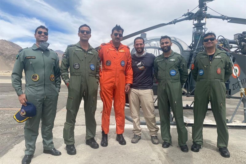 IAF rescues Israeli national in Ladakh