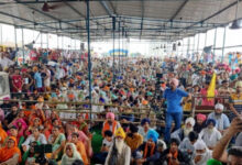 Farmers on 75-hour protest in UP's Lakhimpur Kheri