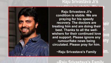 Raju Shrivastav's nephew shares health update, urges fans to not believe rumours