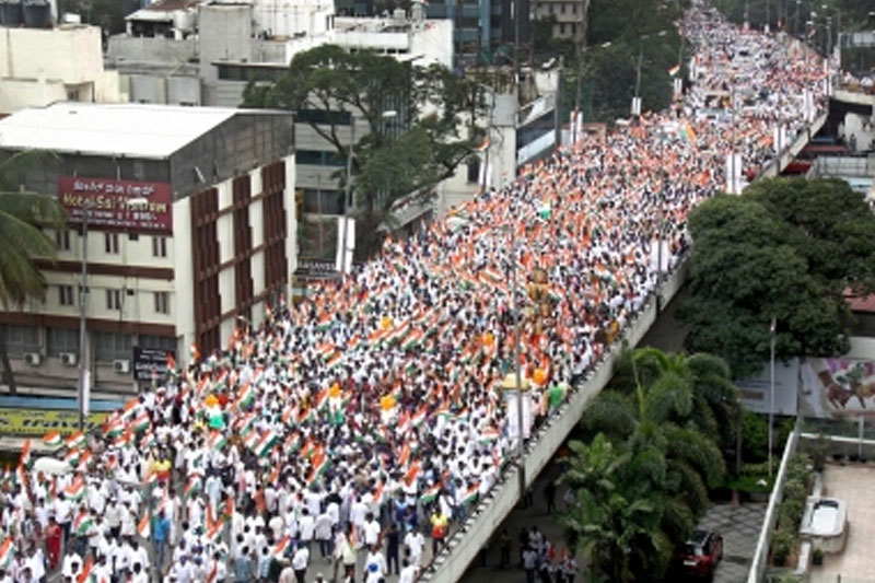 Karnataka Congress' 'mega' Freedom March sends 'strong' message to BJP