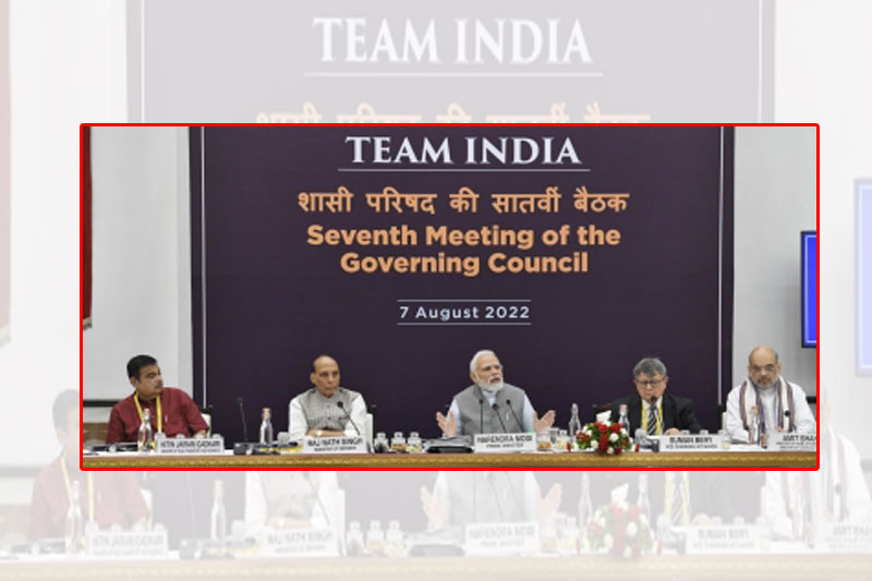 PM Modi chairs Niti Aayog meeting, Nitish & KCR absent