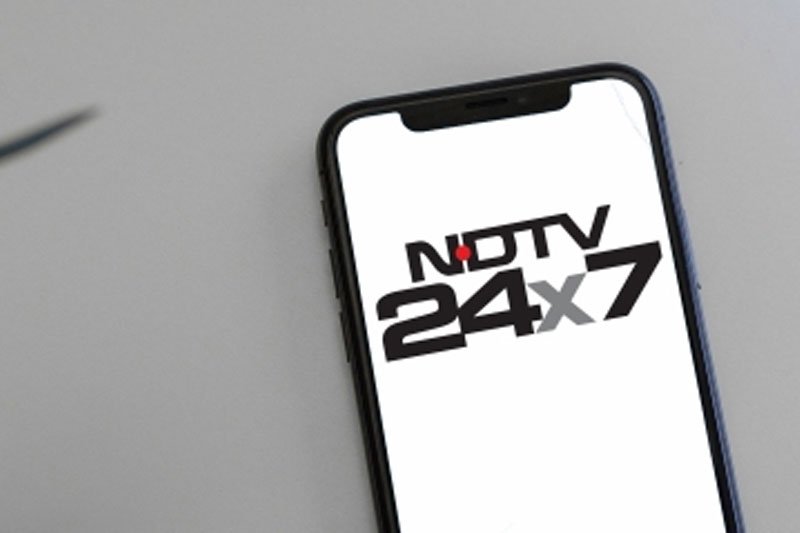 NDTV shares trades 5% up in afternoon trade