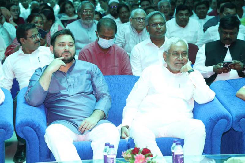 Nitish Kumar distributes portfolios, retains home and general administration