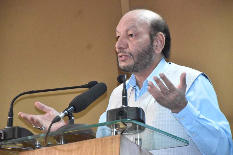 Partition an unimaginable horror - Prof. Ainul Hasan Seminar on “Depiction of Partition in Urdu Literature” held at MANUU