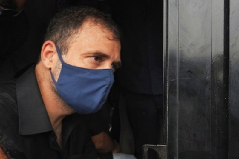 Cong protest: Rahul, others detained at Delhi's Kingsway Camp