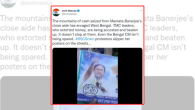 Trinamool leaders, who extorted money, being accosted & beaten up: BJP