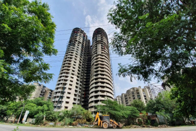 NOC issued, 3700 kg of explosives to be brought for Noida twin towers' demolition