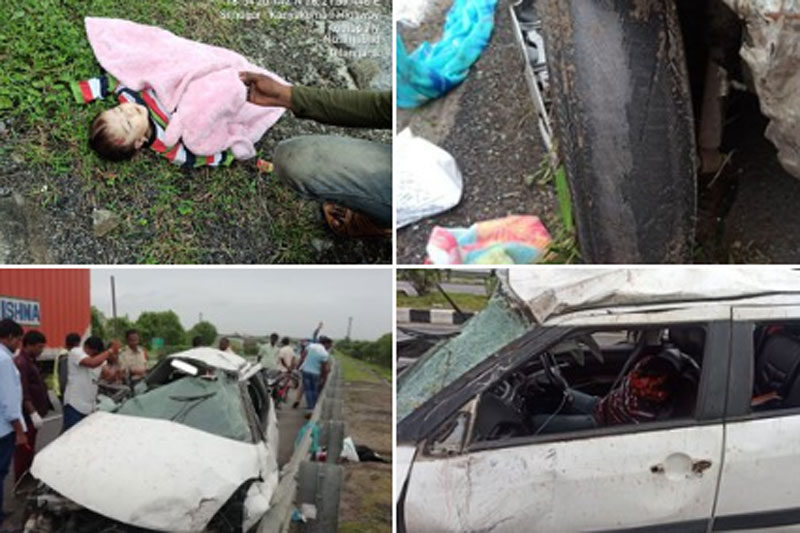 Nizamabad: 4 of a Tolichowki family die, 3 seriously injured, in a road accident