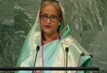 Stop war: Bangladesh PM to UNGA