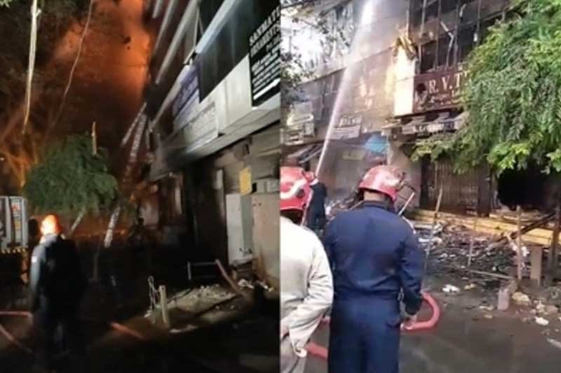 Chandni chowk fire brought under control, no casualties reported