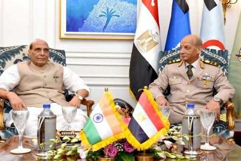 India, Egypt MoU on enhanced defence partnership