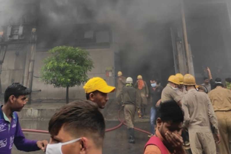 Fire at factory in Delhi's Narela, no injuries