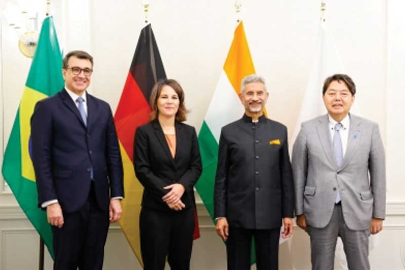 G4 Ministers meet to strategise UNSC reform as world leaders express support