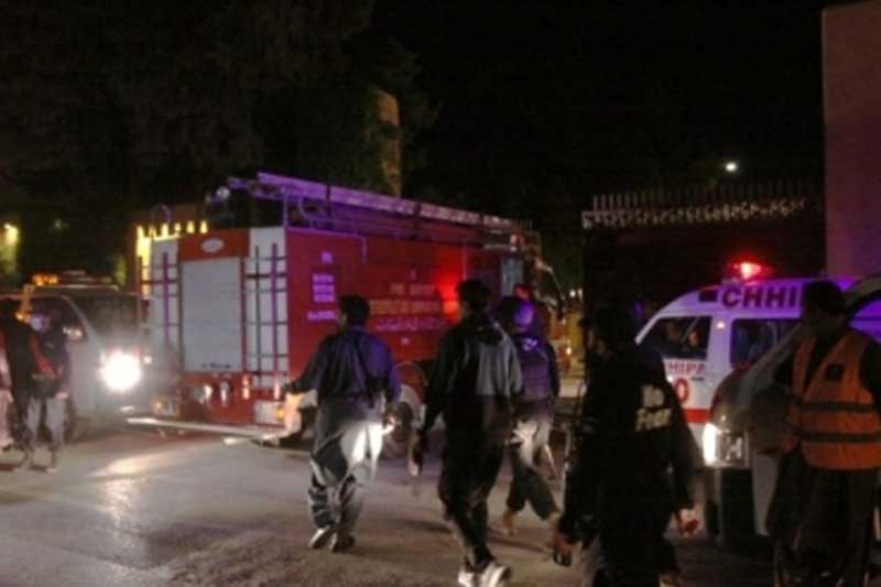 1 killed, 17 injured in explosion in Pakistan