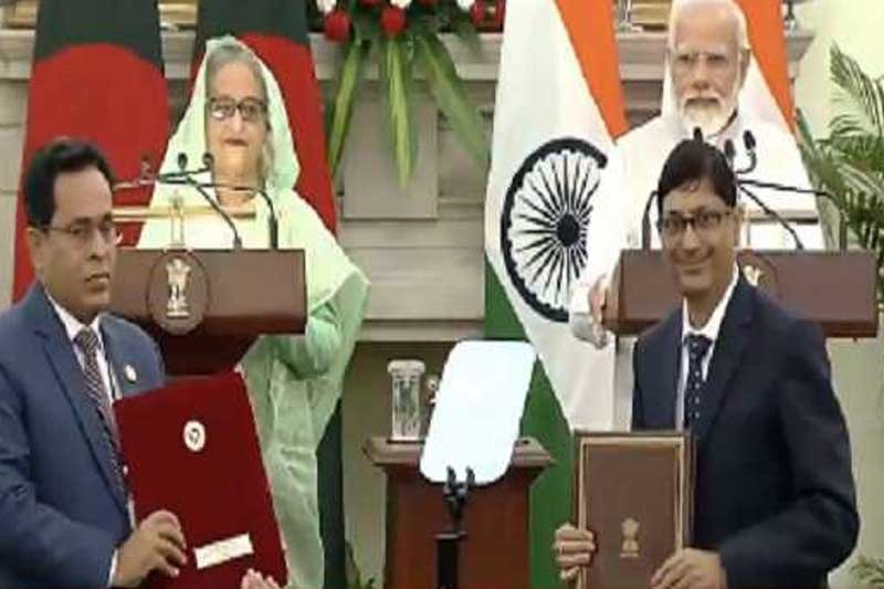 India, Bangladesh sign seven agreements