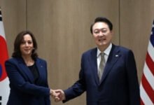 S.Korean Prez, Kamala Harris share concern over N.Korea
