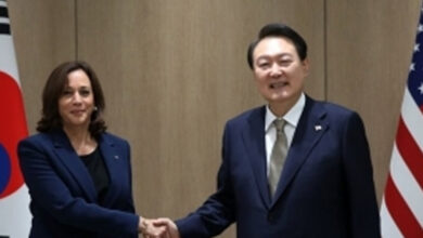 S.Korean Prez, Kamala Harris share concern over N.Korea