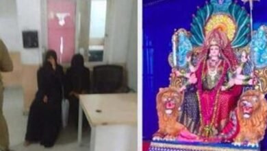 Mentally-ill women vandalise Durga, Mary idols in Hyderabad, arrested