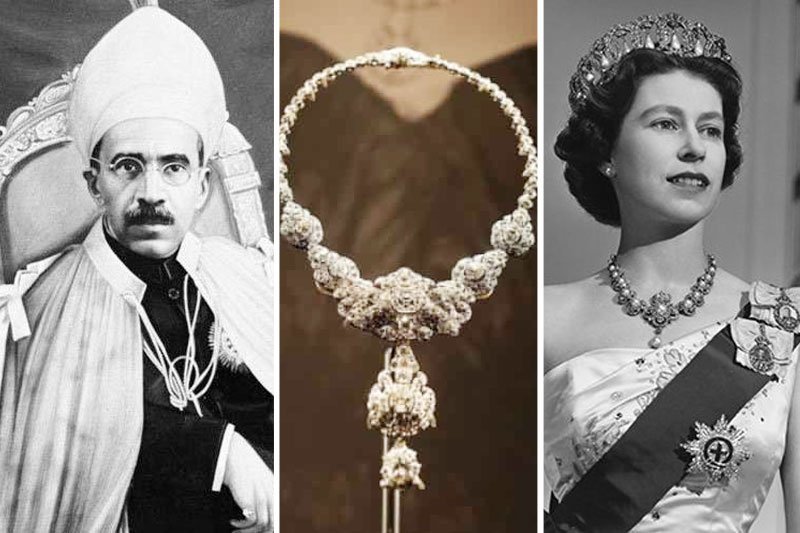 Nizam of Hyderabad gifted 300-diamond-studded necklace to the Queen on her wedding in 1947