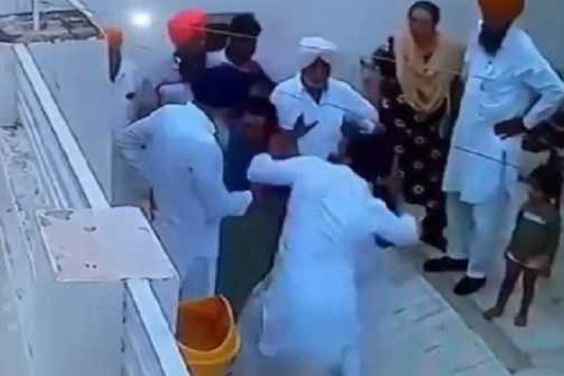 Viral video shows Punjab AAP MLA slapped by husband
