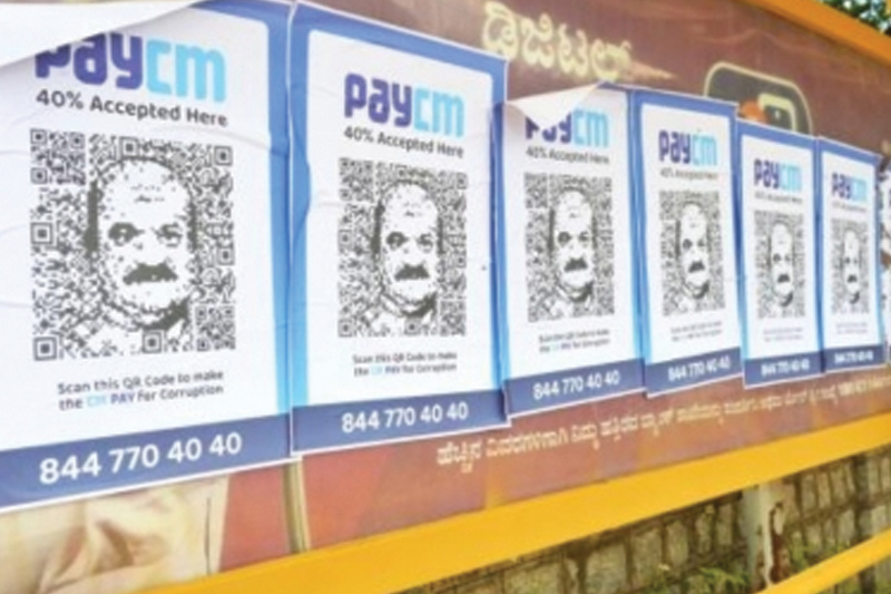 'PayCM' posters row: K'taka Cong condemns arrests, to intensify campaign