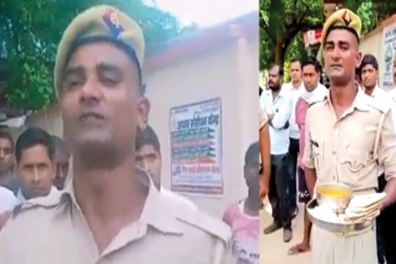 UP cop who raised issue of poor-quality food, gets transfer punishment