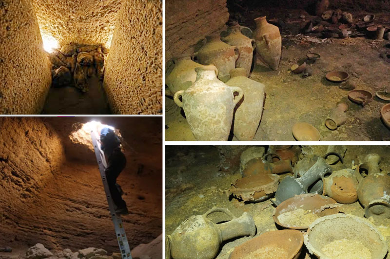 Cave dating back to Pharaoh’s times discovered