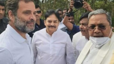 Bharat Jodo Yatra: Rahul arrives in K'taka, Siddaramaiah violates forest rules
