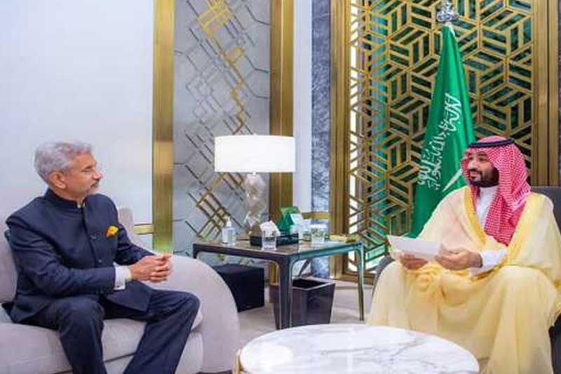 Jaishankar concludes visit to Saudi Arabia