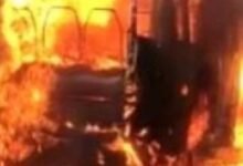 Car, tractor of Telangana sarpanch set ablaze