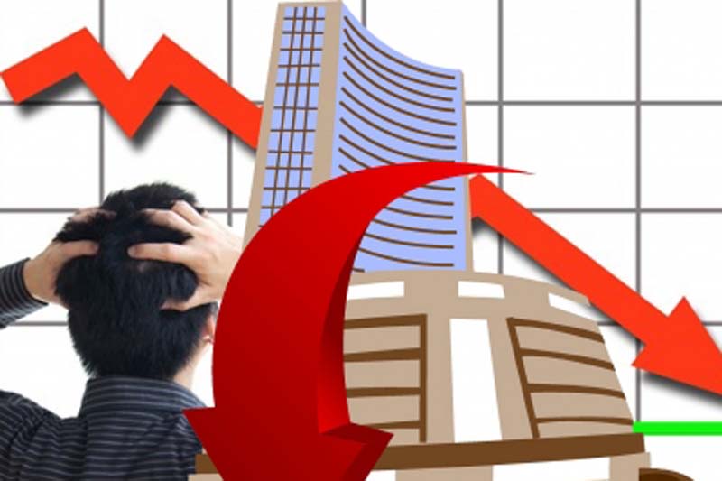 Indices end down, Sensex falls 953 points