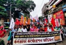 Tension in Kolkata over rally by Left youth wings demanding job