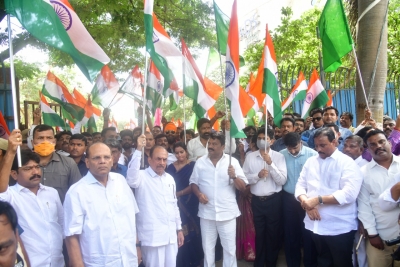 Unity Day celebrations 2 Telangana Unity Day celebrations begin with huge rallies